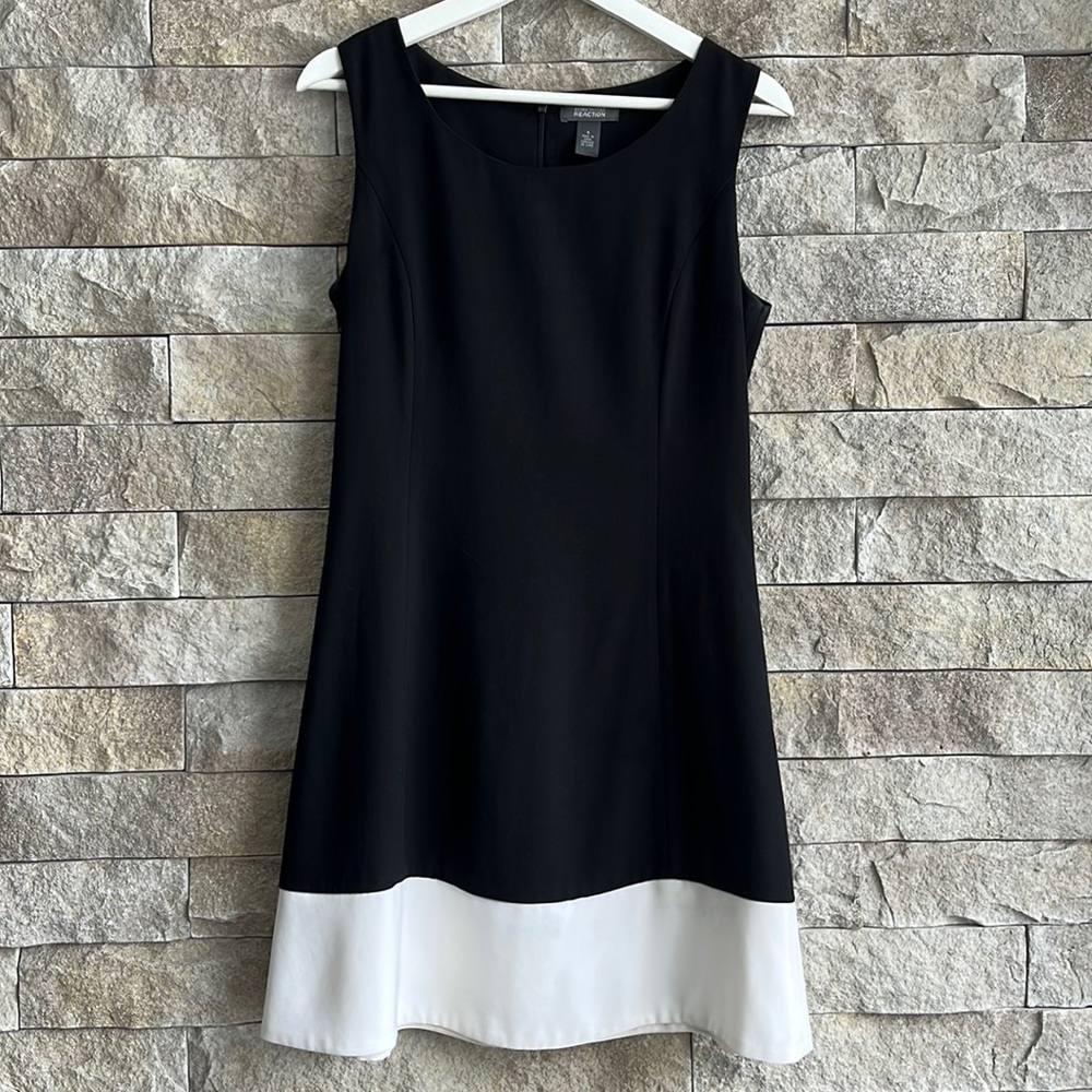 Kenneth Cole sleeveless black dress